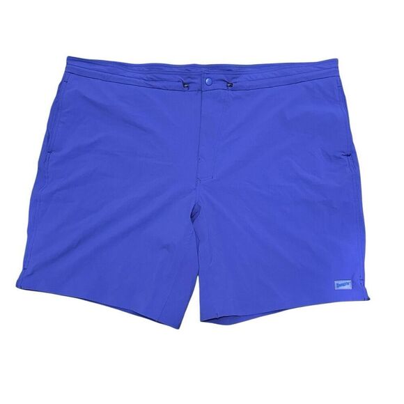 Duluth Swim Shorts Mens 46 Blue Cannonball Hybrid Armachillo Lined UPF 50 2X - Picture 1 of 5